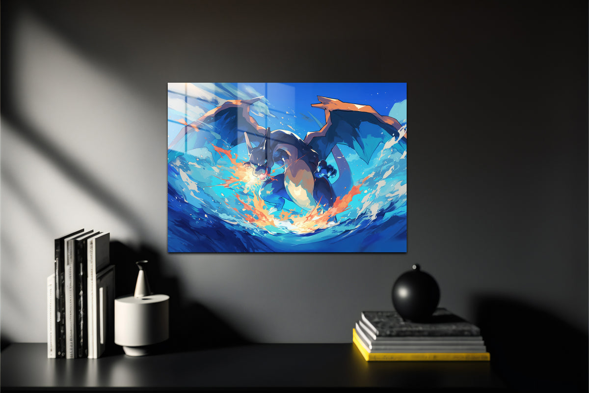 Pokemon Charizard Metal Poster 791