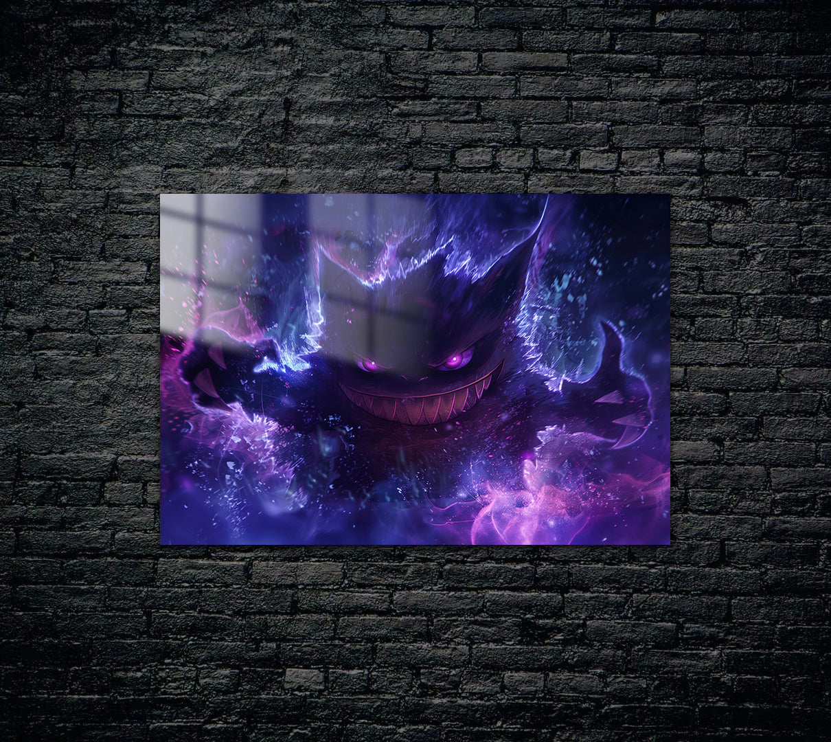 Pokemon Gengar Metal Poster 792