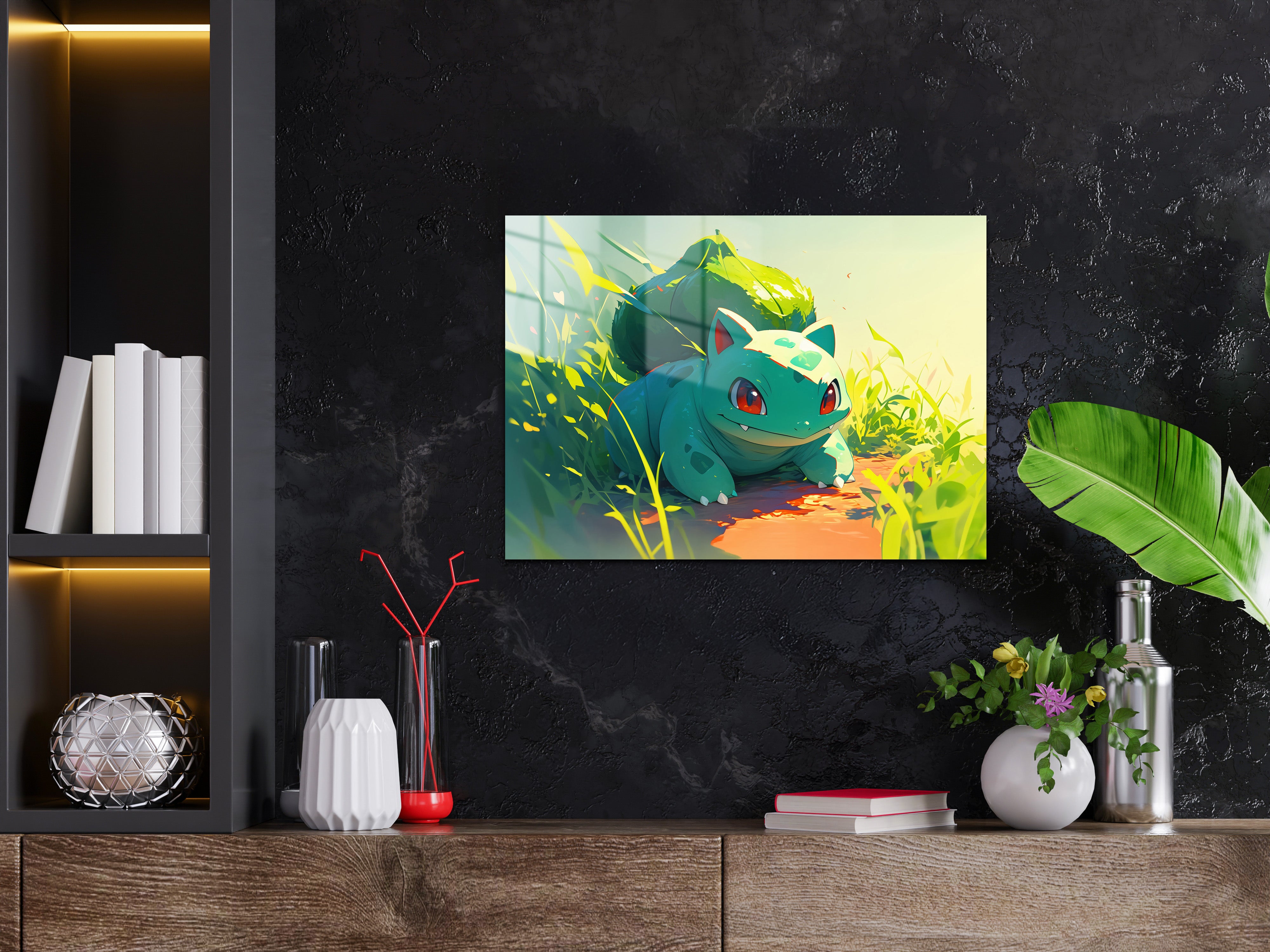 Pokemon Balbazar Metal Poster 795