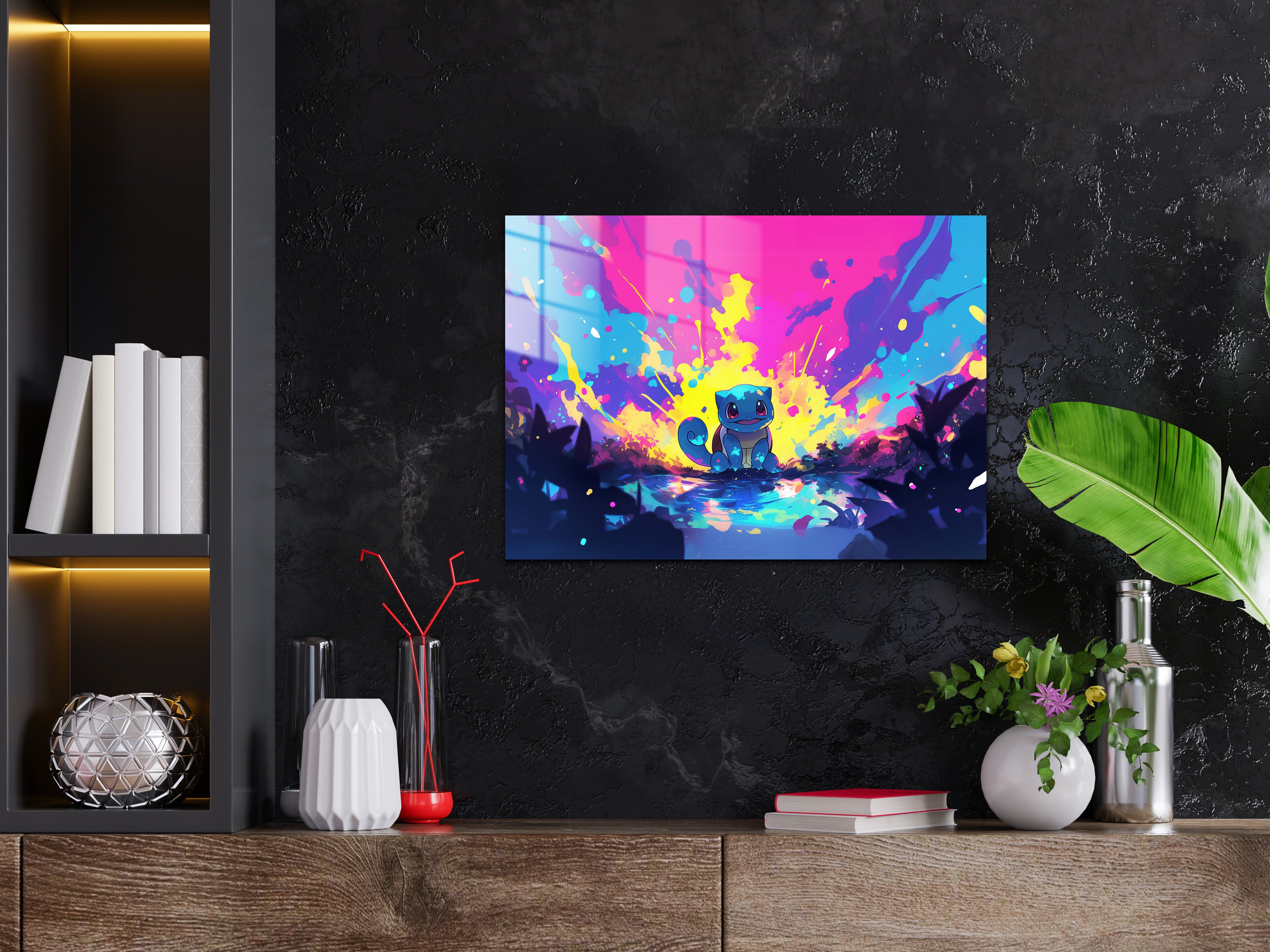 Pokemon Squirtle Metal Poster 796