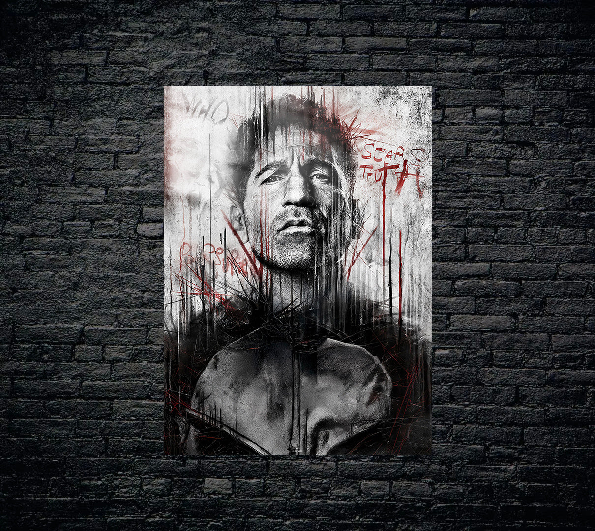 Punisher Metal Poster 1038
