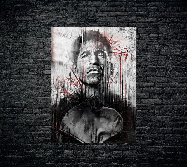 Punisher Metal Poster 1038