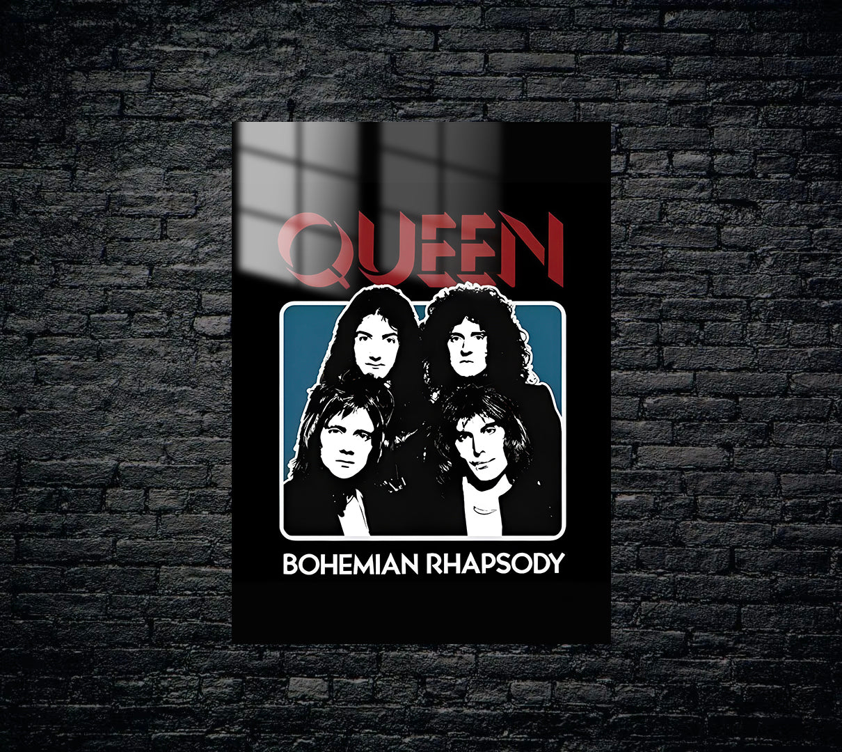 Queen Freddie Mercury Metal Poster 1522