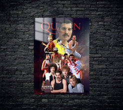 Queen Freddie Mercury Metal Poster 1523