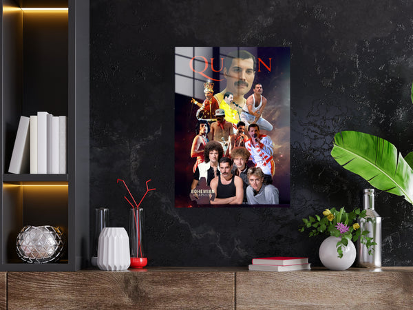 Queen Freddie Mercury Metal Poster 1523