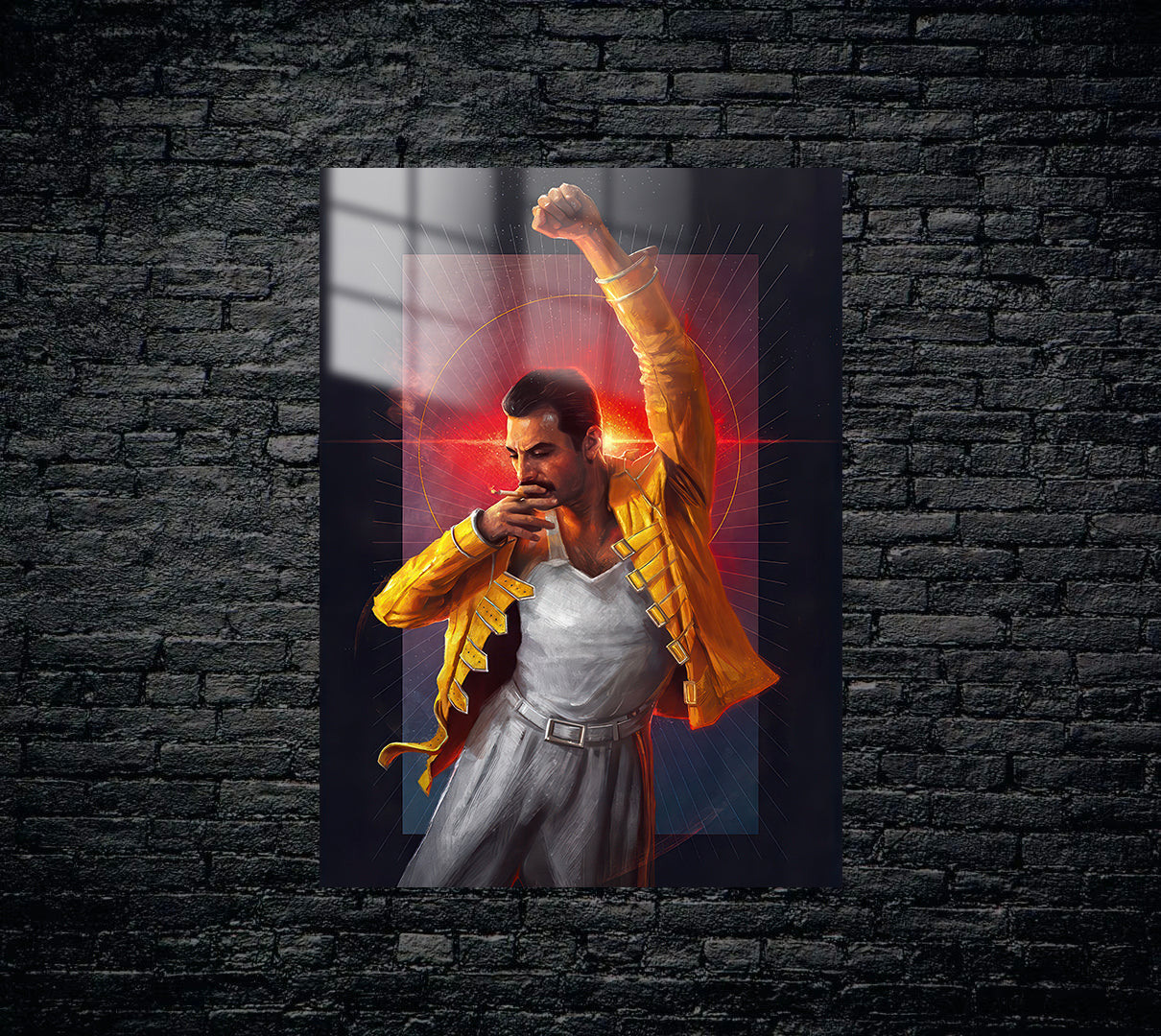 Queen Freddie Mercury Metal Poster 1524