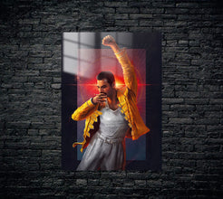 Queen Freddie Mercury Metal Poster 1524