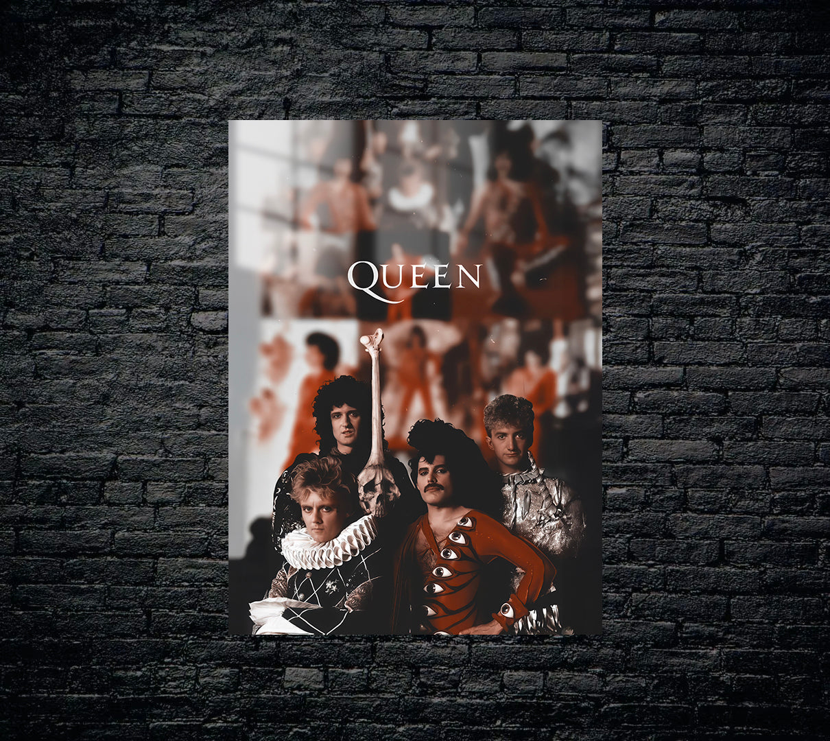 Queen Freddie Mercury Metal Poster 1525