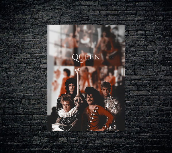 Queen Freddie Mercury Metal Poster 1525