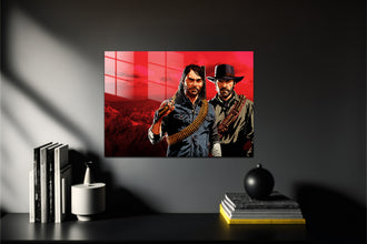 Red Dead Redemption RDR Metal Poster 798