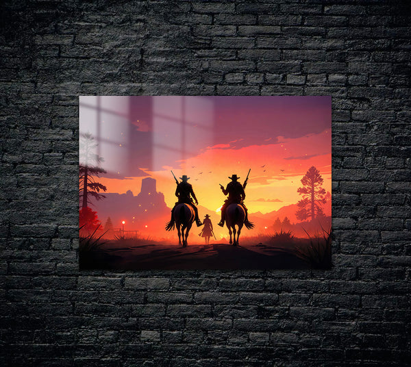 Red Dead Redemption RDR Metal Poster 801
