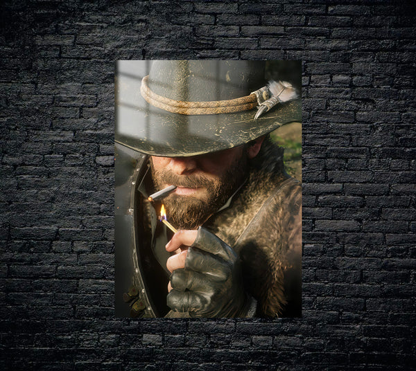 Red Dead Redemption RDR Arthur Morgan Metal Poster 804