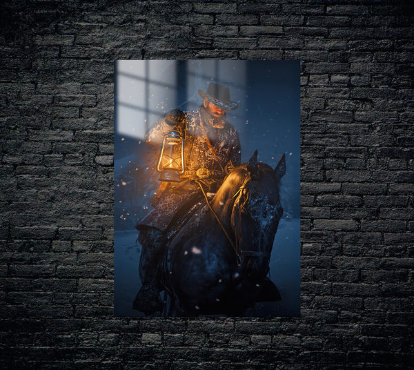 Red Dead Redemption RDR Arthur Morgan Metal Poster 805