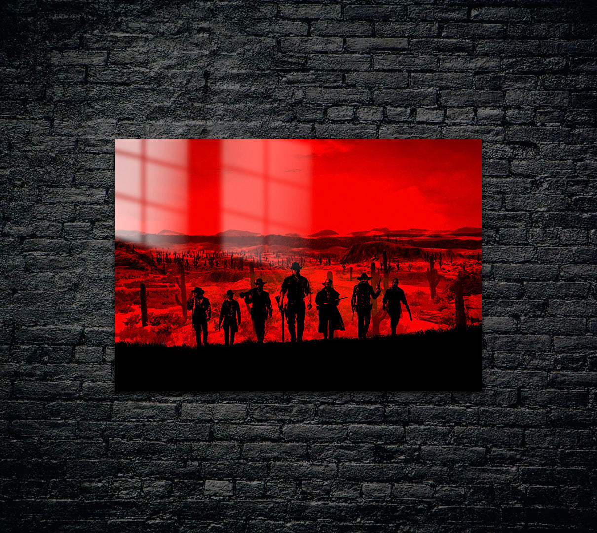 Red Dead Redemption RDR Metal Poster 797