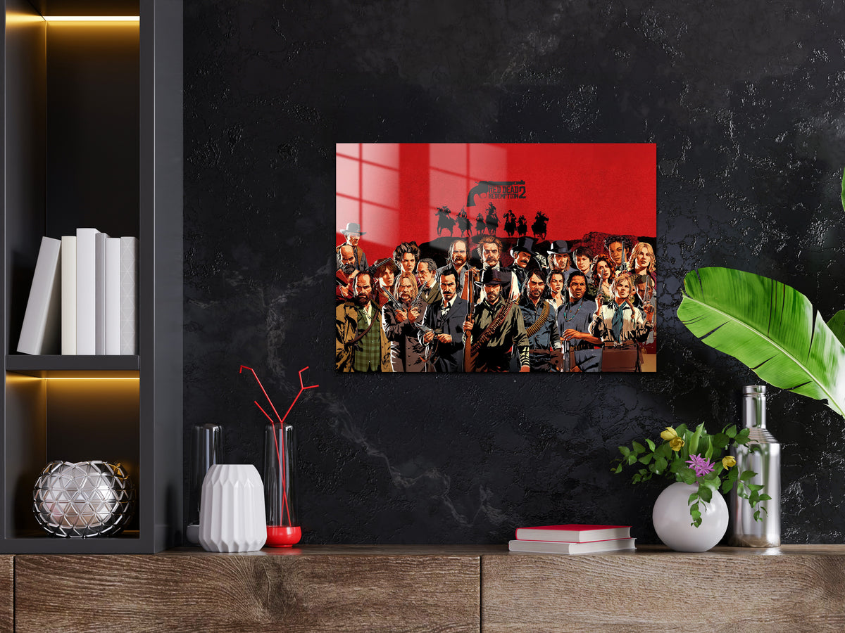 Boss Rdr Signature Red Dead Redemption RDR Metal Poster 807 – İmposter Gift