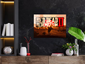 Red Dead Redemption RDR Metal Poster 808