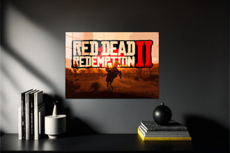 Red Dead Redemption RDR Metal Poster 808
