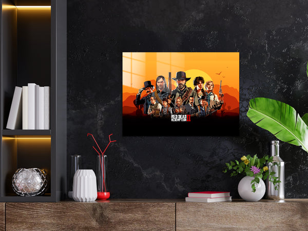 Red Dead Redemption RDR Metal Poster 809