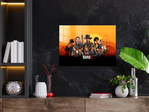 Red Dead Redemption RDR Metal Poster 809