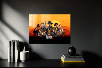 Red Dead Redemption RDR Metal Poster 809
