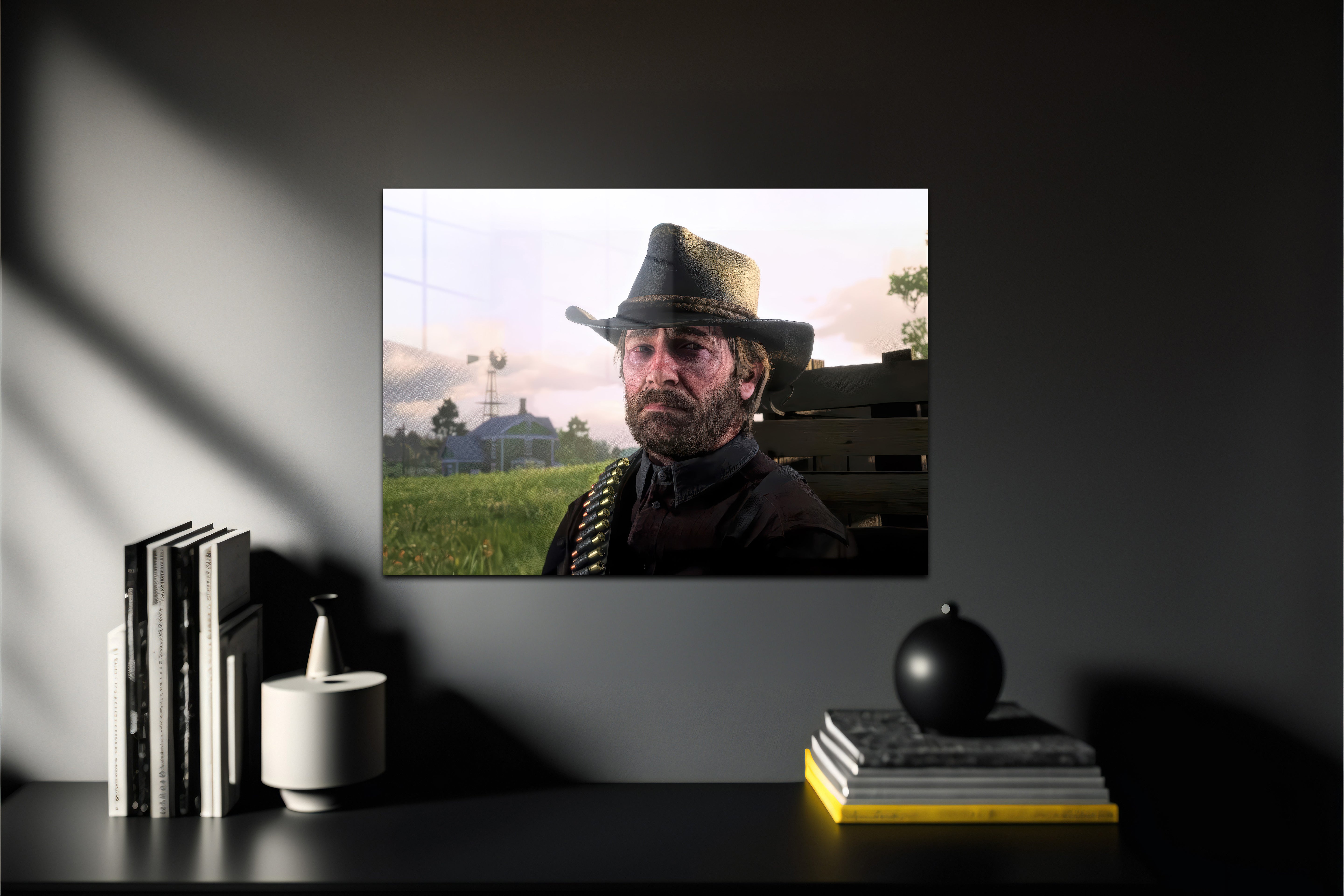 Red Dead Redemption RDR Arthur Morgan Metal Poster 810