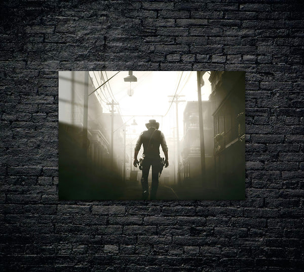 Red Dead Redemption RDR Arthur Morgan Metal Poster 811
