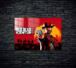 Red Dead Redemption RDR Arthur Morgan Metal Poster 812