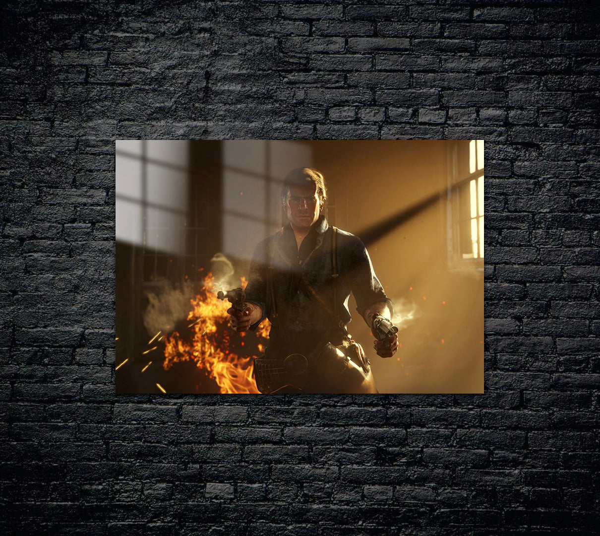 Red Dead Redemption RDR Arthur Morgan Metal Poster 814