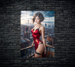 Resident Evil Ada Wong Metal Poster 816