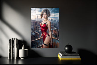 Resident Evil Ada Wong Metal Poster 816