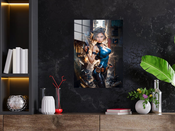 Resident Evil Jill Valentine Metal Poster 818
