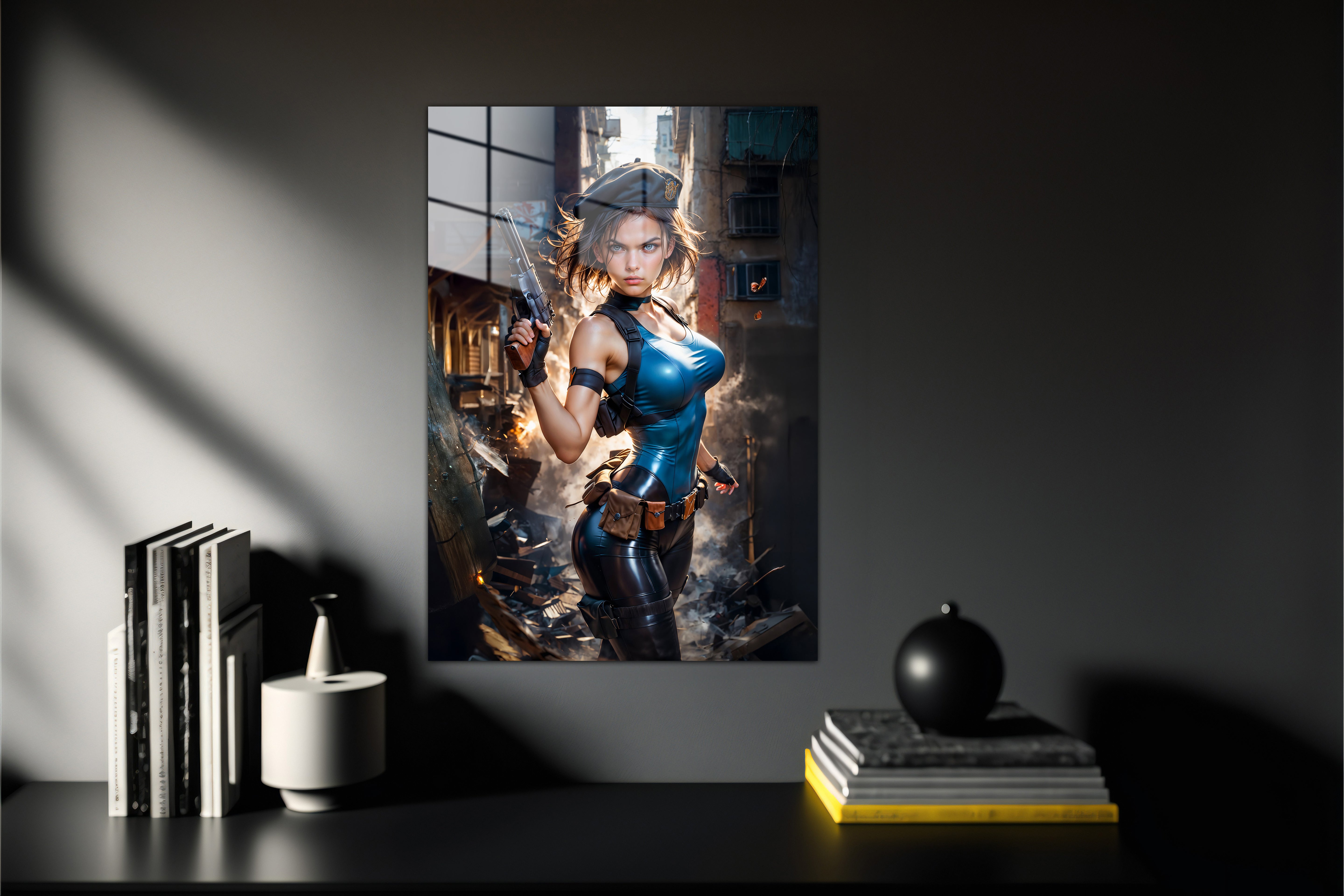 Resident Evil Jill Valentine Metal Poster 818