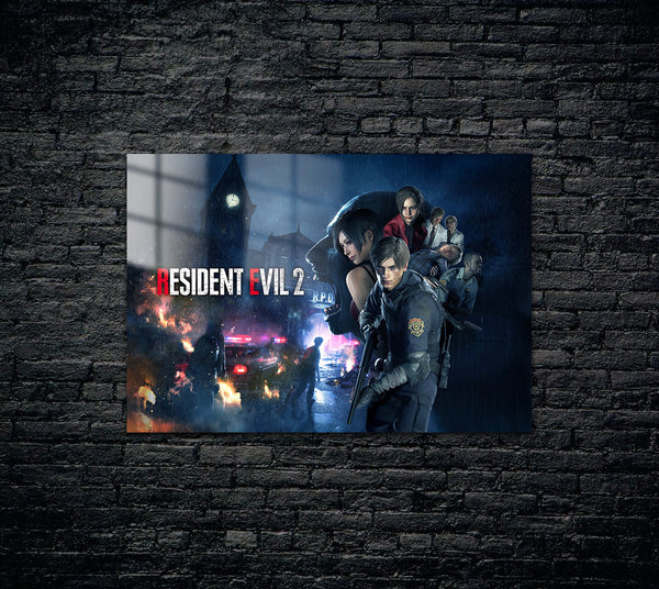 Resident Evil 2 Metal Poster 815
