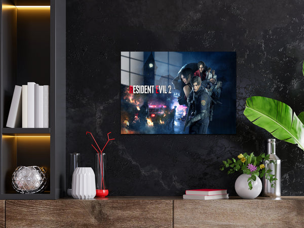 Resident Evil 2 Metal Poster 815