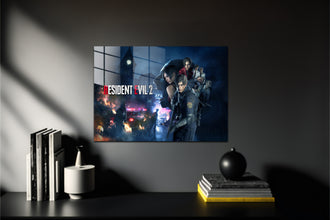 Resident Evil 2 Metal Poster 815