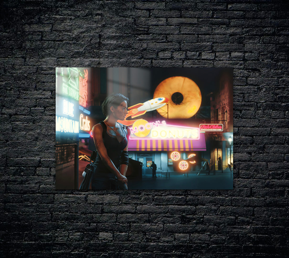 Resident Evil Jill Valentine Metal Poster 819