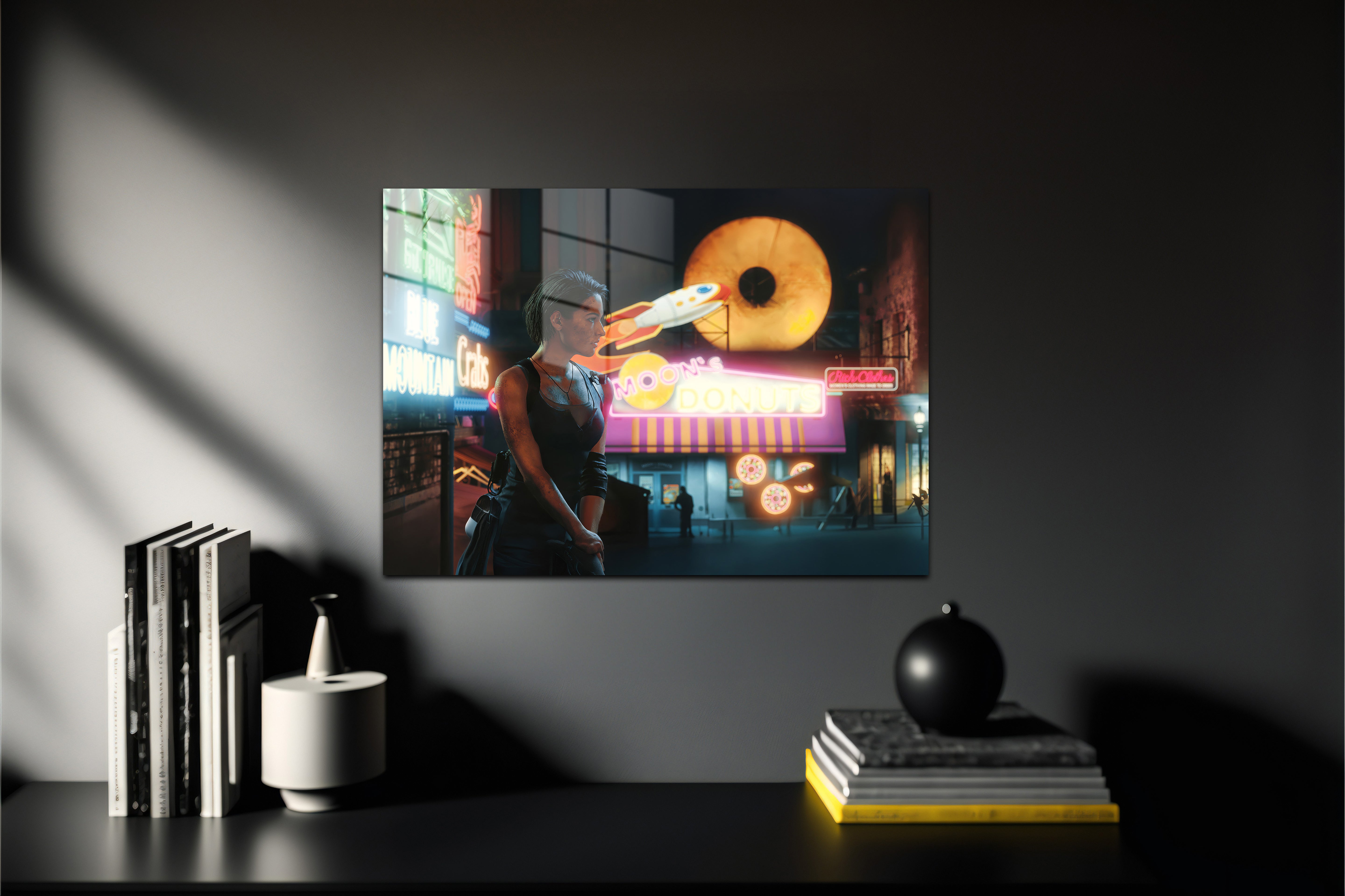 Resident Evil Jill Valentine Metal Poster 819