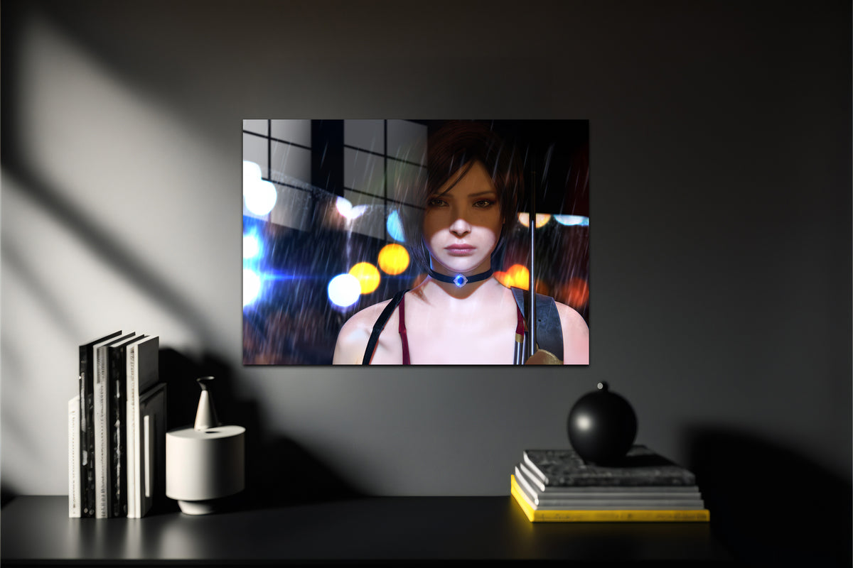 Resident Evil Ada Wong Metal Poster 820