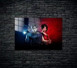Resident Evil Ada Wong Leon Metal Poster 821