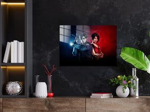 Resident Evil Ada Wong Leon Metal Poster 821
