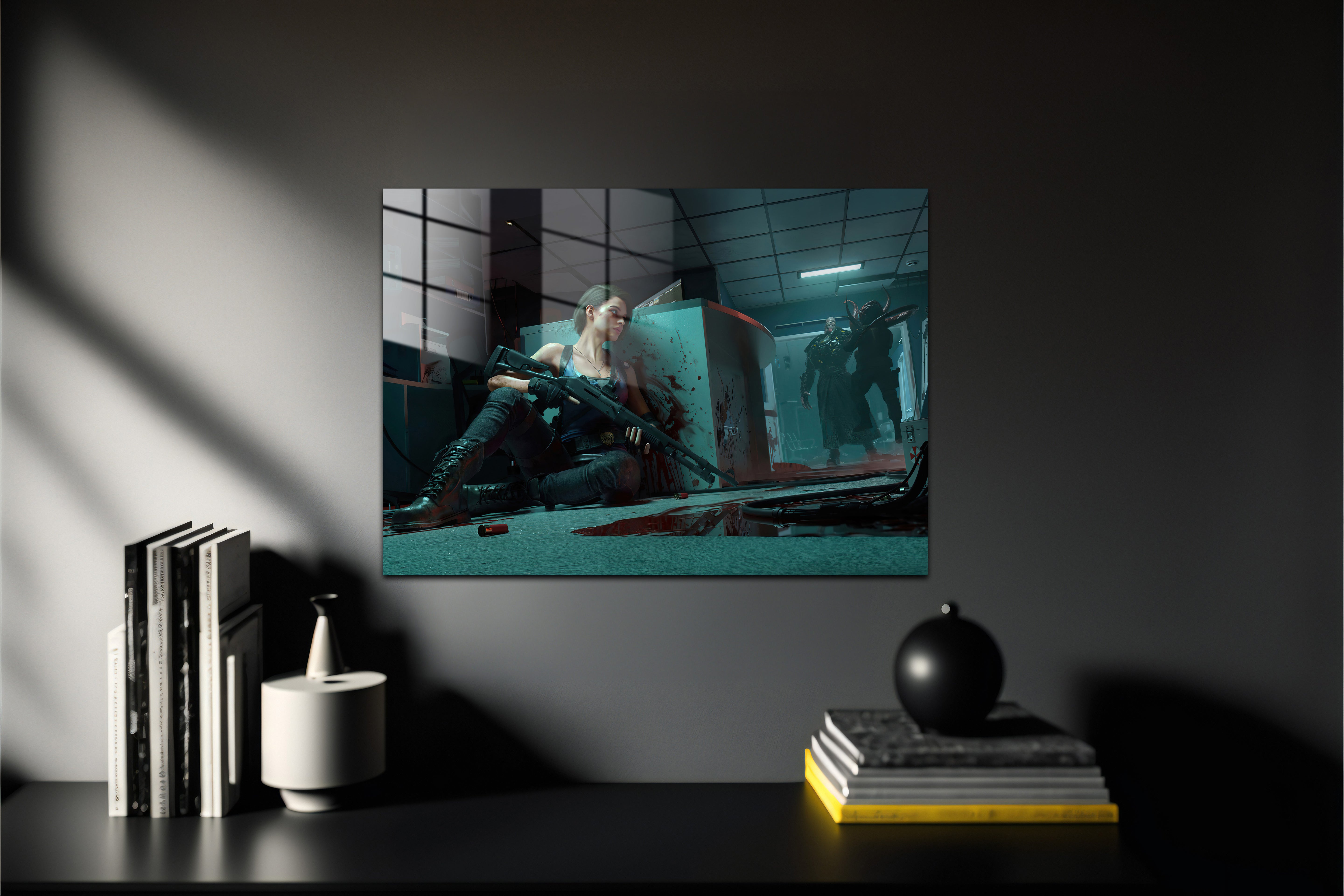 Resident Evil Jill Valentine Metal Poster 823