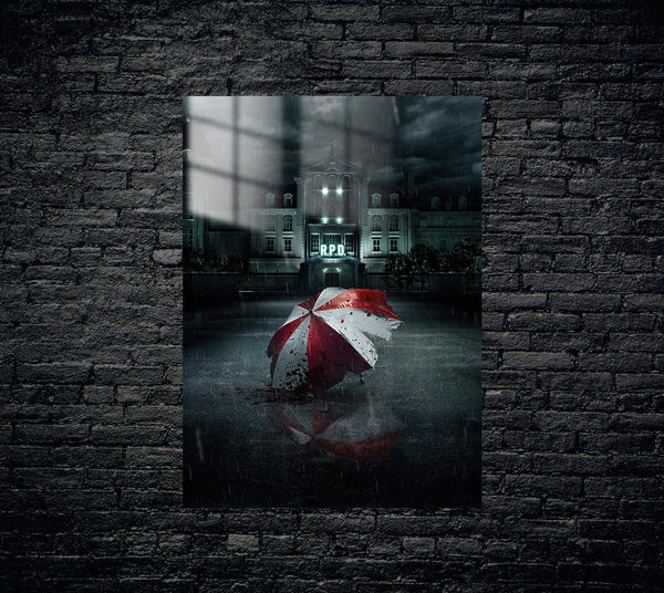 Resident Evil Umbrella Metal Poster 824
