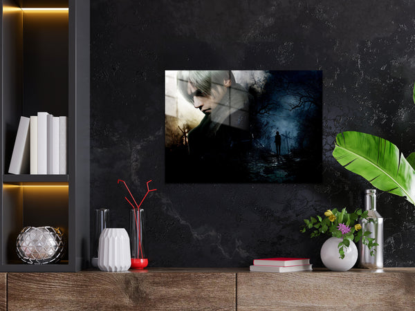 Resident Evil Leon Metal Poster 826
