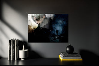 Resident Evil Leon Metal Poster 826