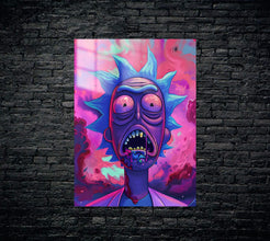 Rick and Morty Metal Poster 1041