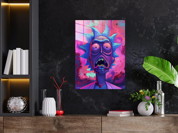 Rick and Morty Metal Poster 1041