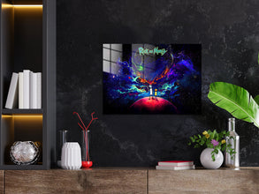 Rick and Morty Metal Poster 1042