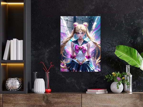 Sailor Moon Usagi Tsukino Metal Poster 827