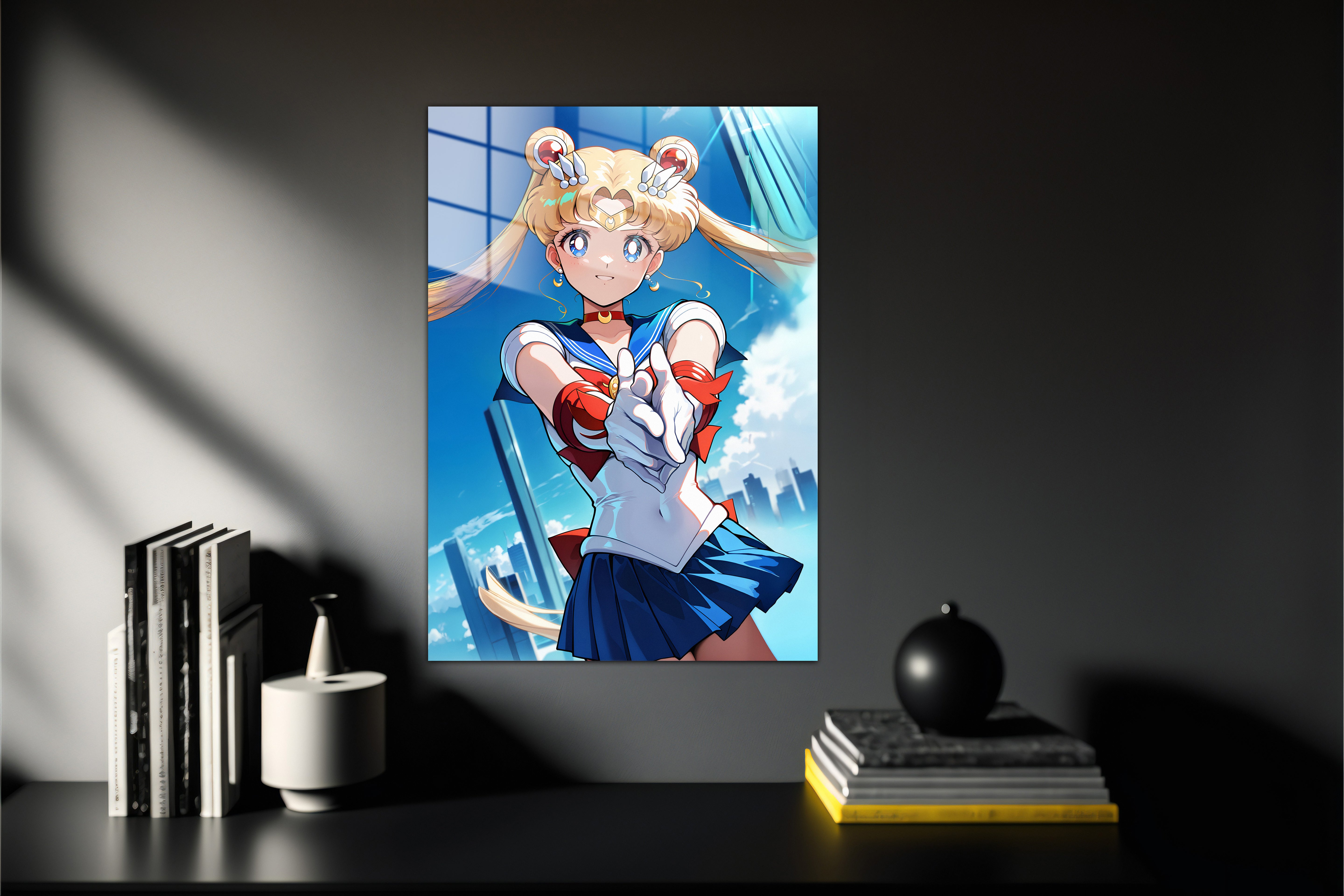 Sailor Moon Usagi Tsukino Metal Poster 828