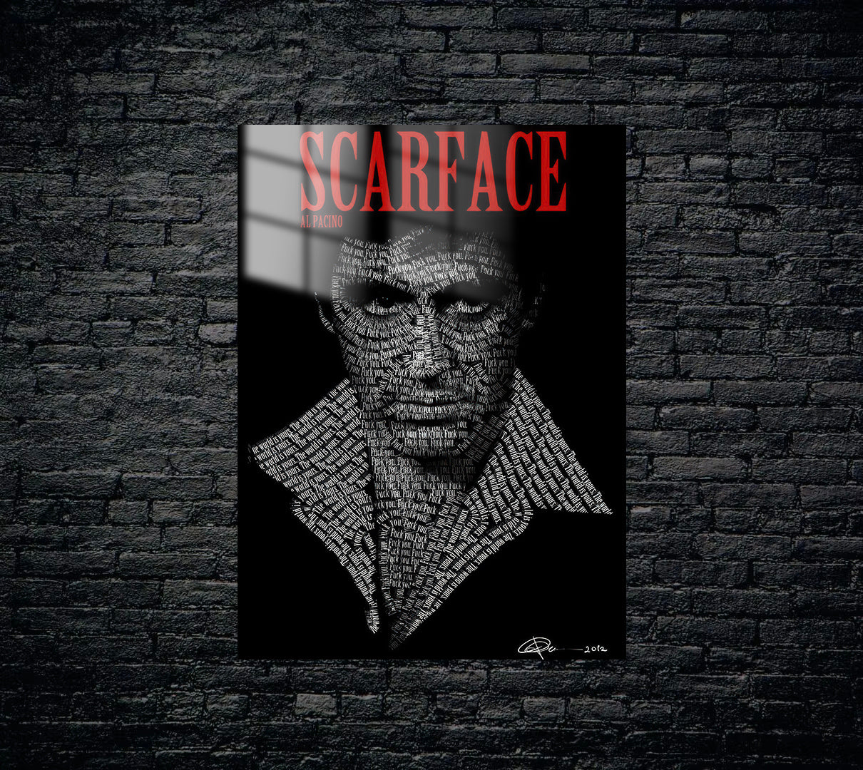 Scarface Metal Poster 1046